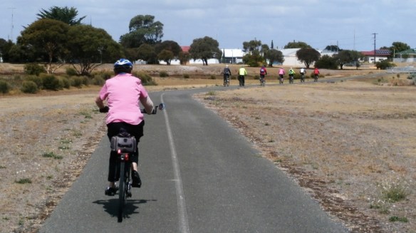 This is one of the many cycle tracks in Kingston SE. Photo Taken by Paul.